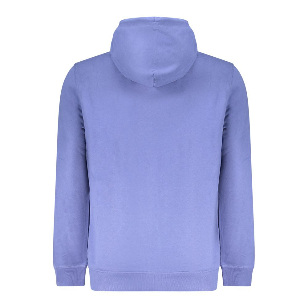 Blue Cotton Men's Sweatshirt
