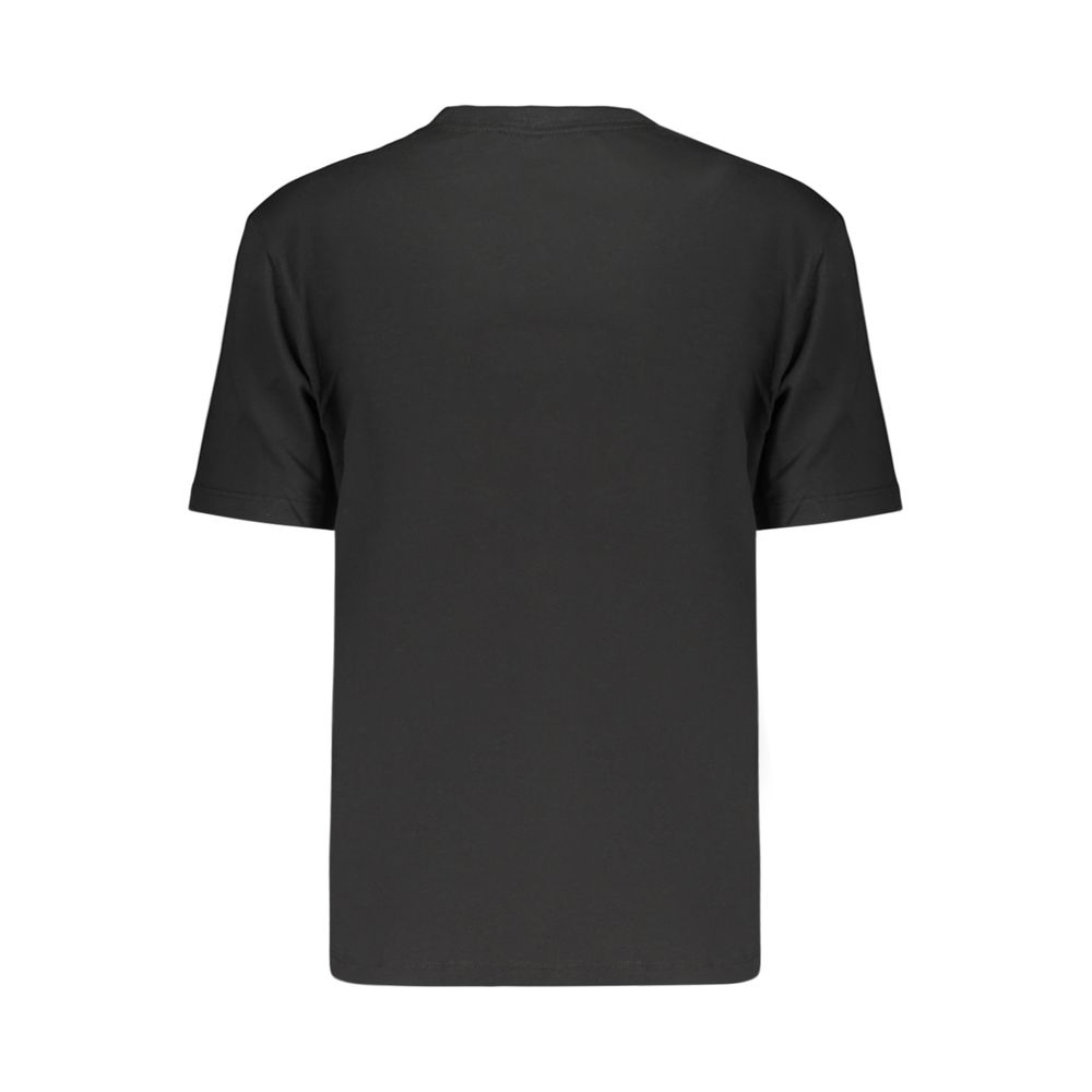Black Cotton Women's T-Shirt