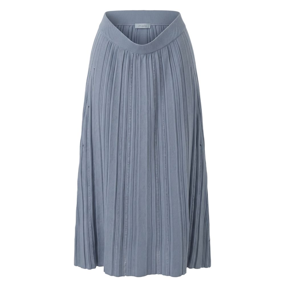 Grey Cotton Women Skirt