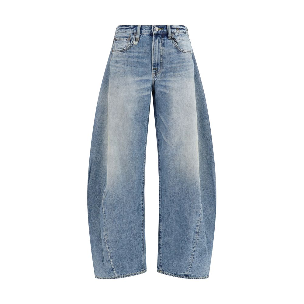 Blue Cotton Jeans Denim