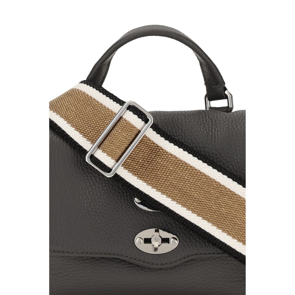 Gray Calf Leather Bos Taurus Handbag