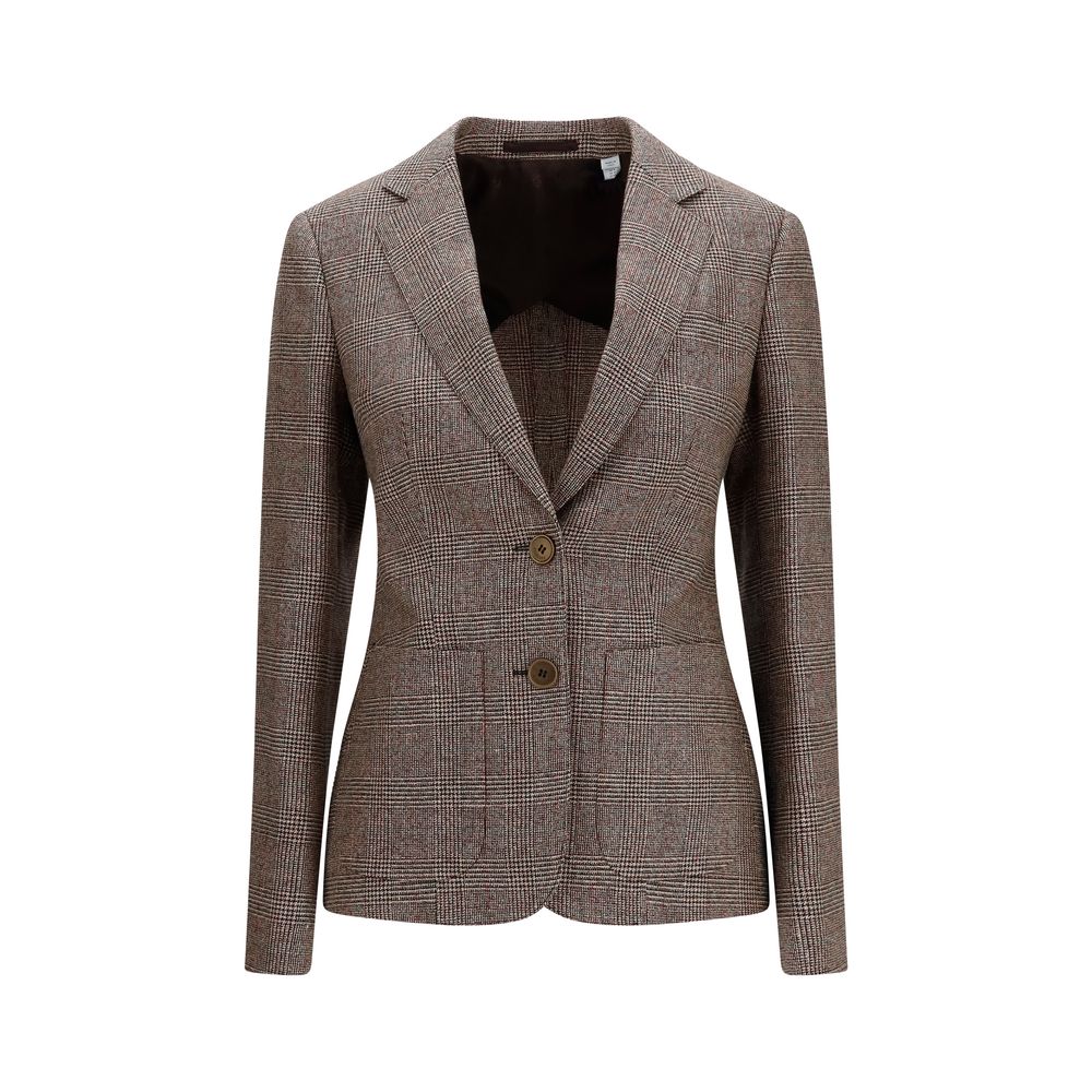 Brown Wool Oves Aries Blazer