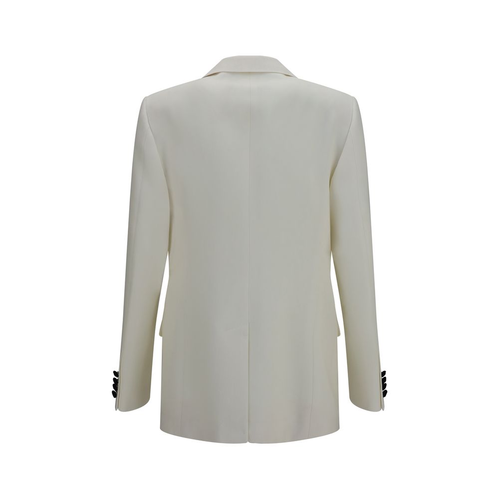 White Wool Oves Aries Blazer