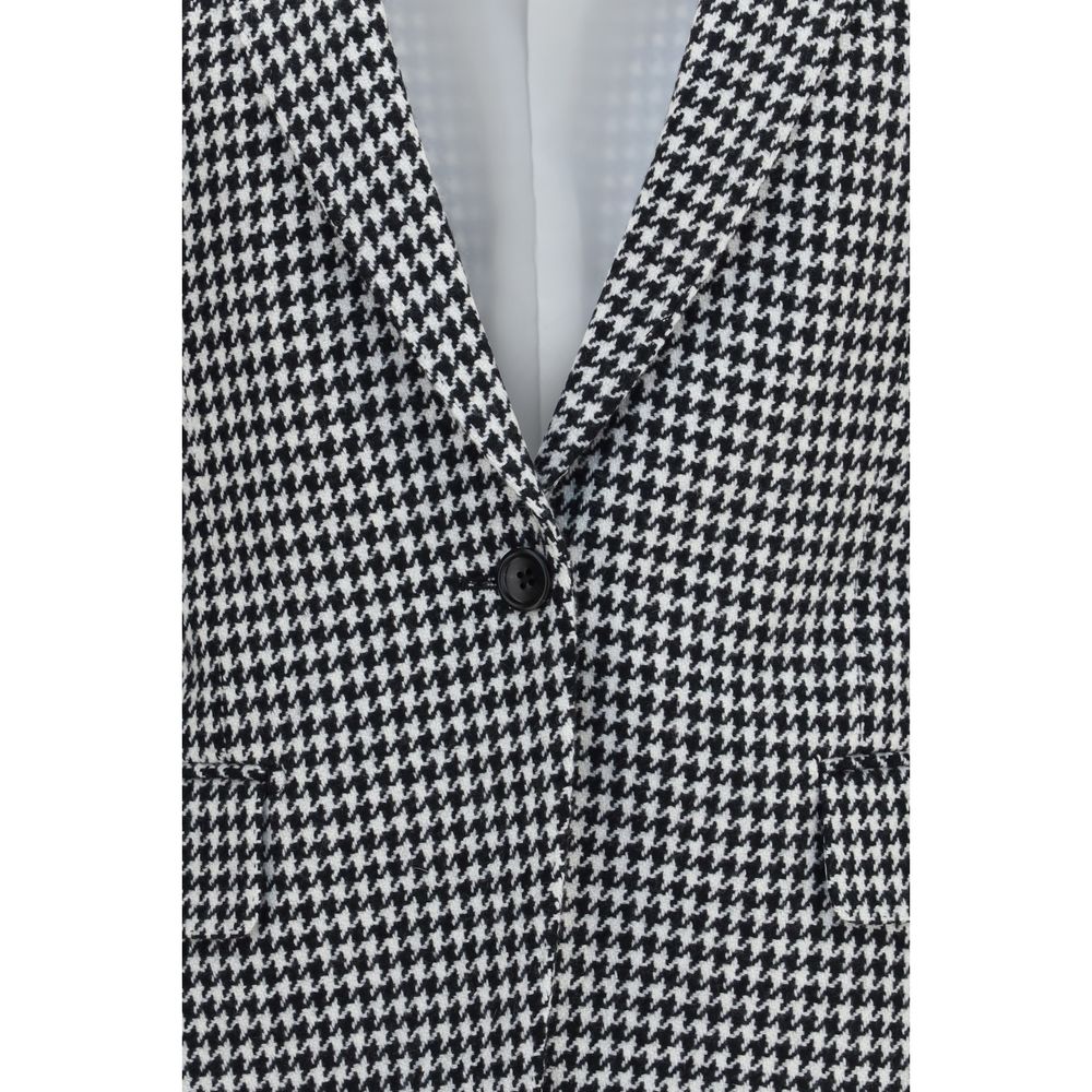 Multicolor Cashmere Full-Length Jacket