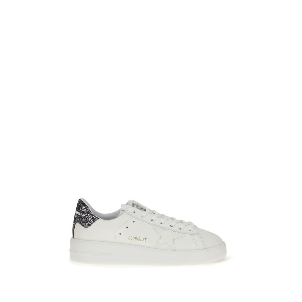 White Calf Leather Bos Taurus Low Top Sneakers