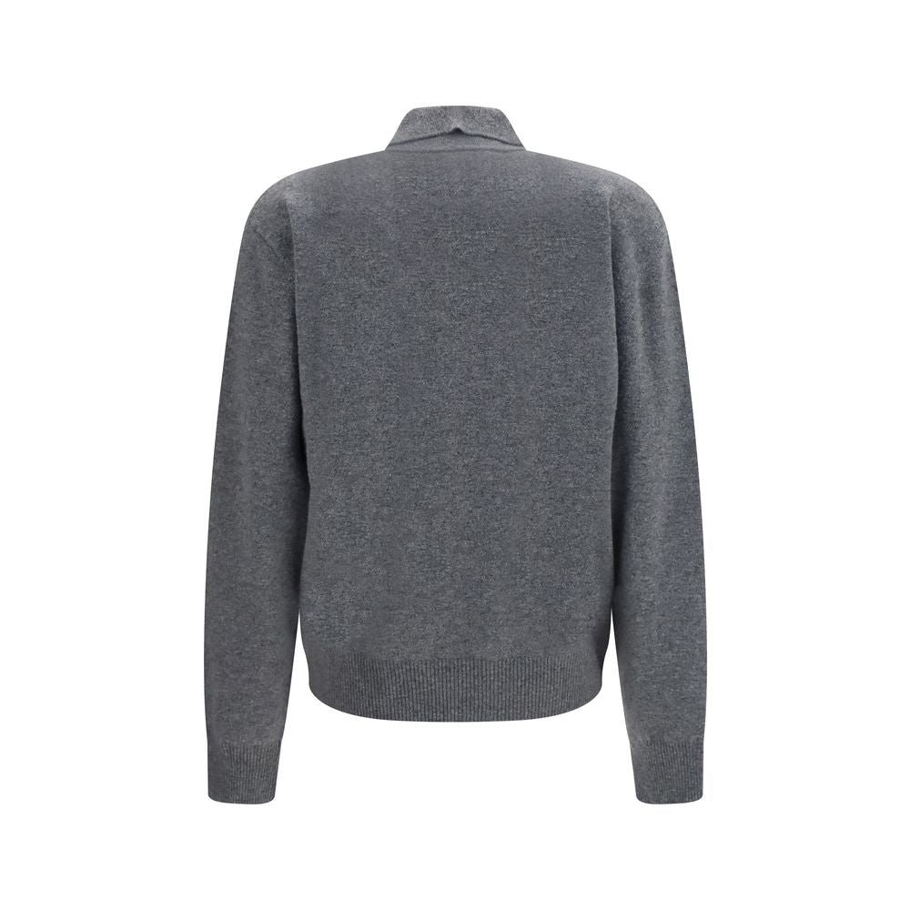 Gray Polyamide Sweatshirt