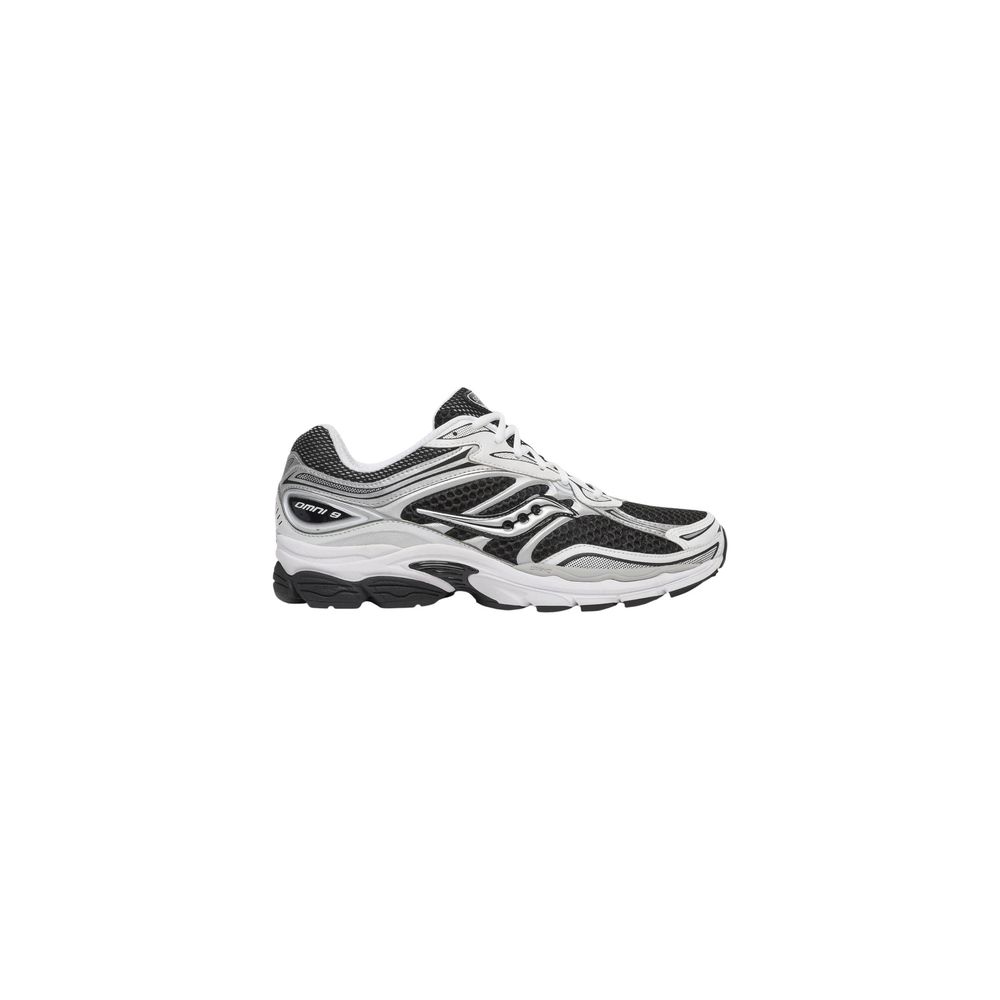 Black And White Synthetic Athletic Sneakers