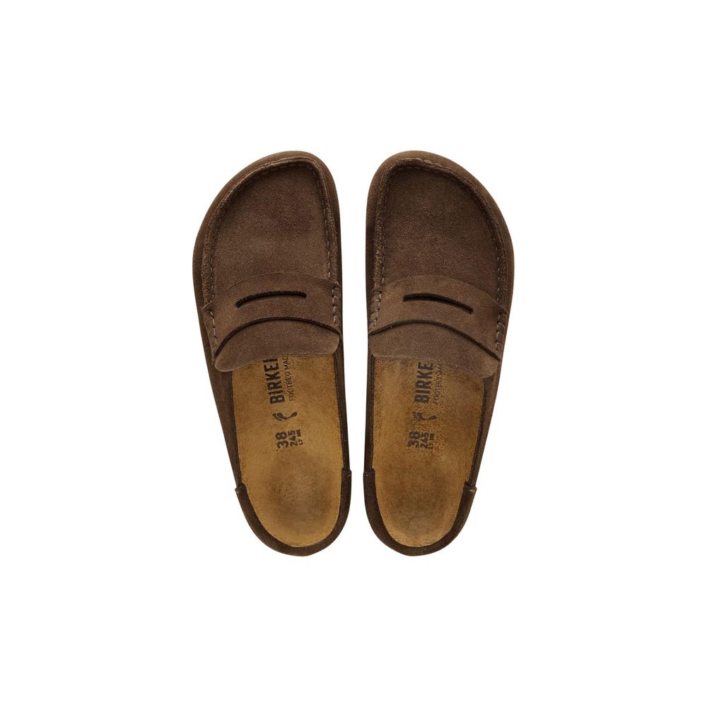 Brown Suede Leather Moccassin