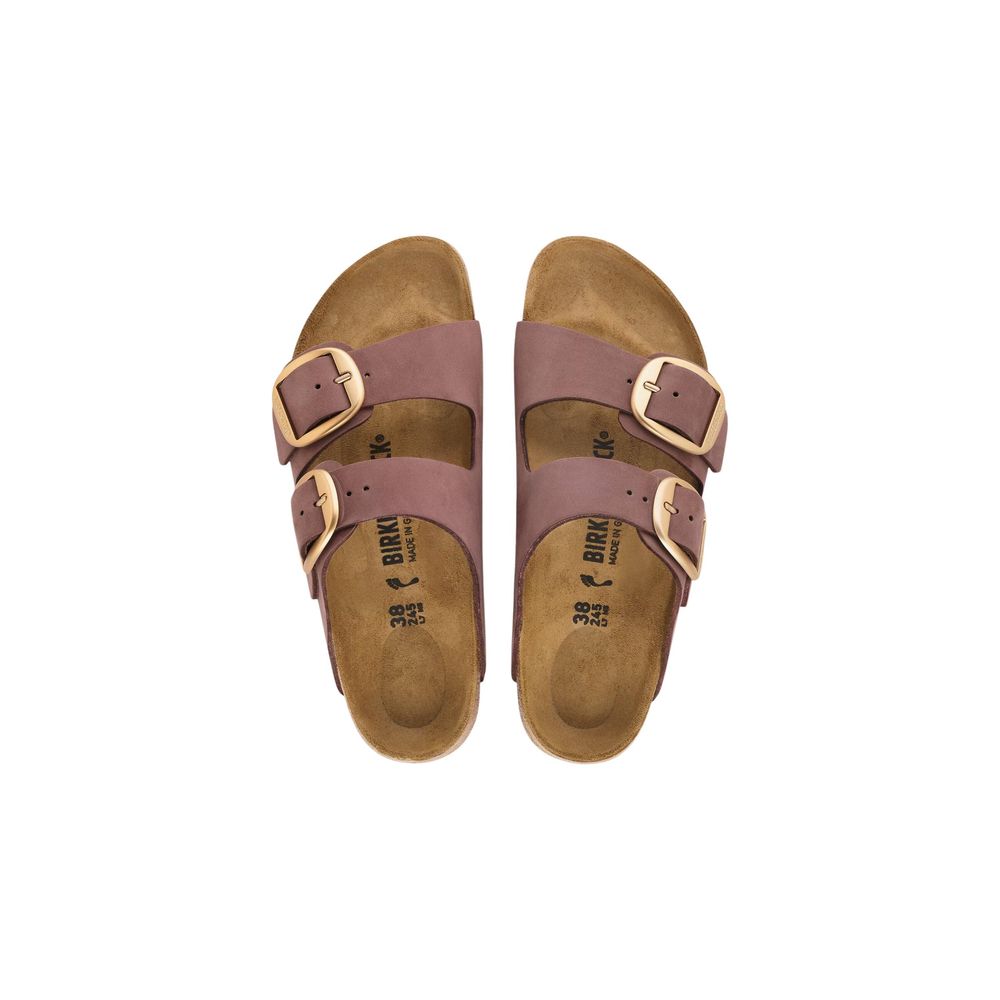 Multicolor Leather Flat Sandals