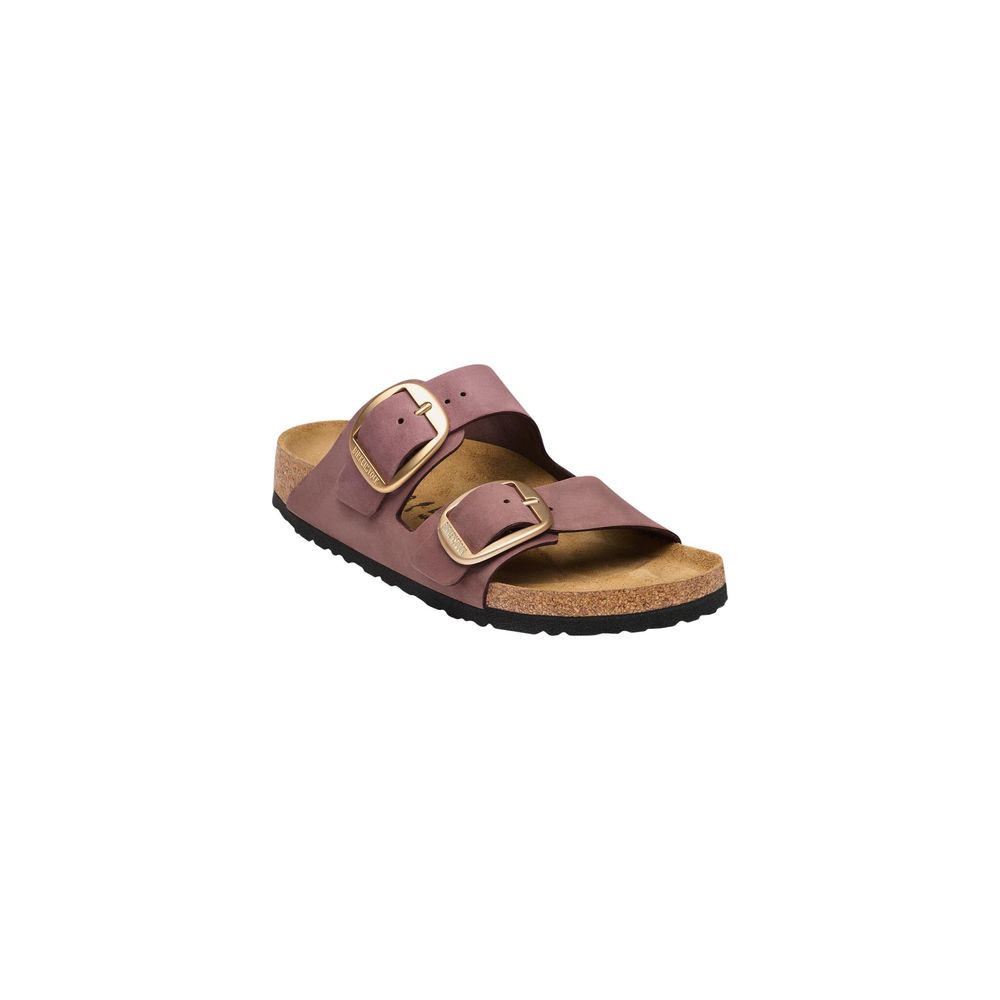 Multicolor Leather Flat Sandals
