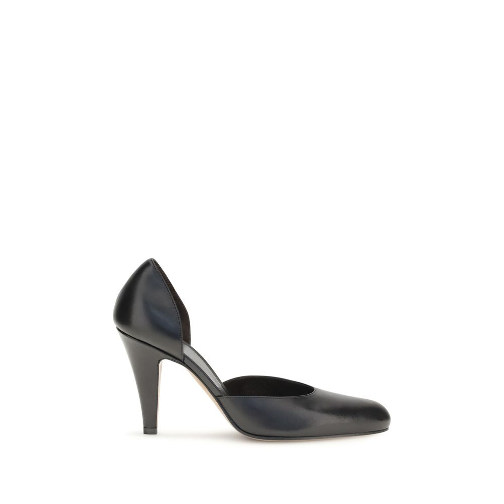 Black Lamb Ovis Aries Aries High Heel Pumps