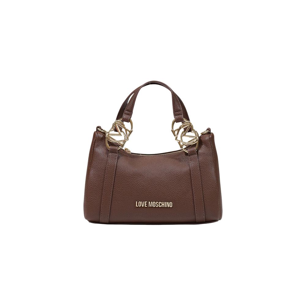 Brown Polyethylene Handbag