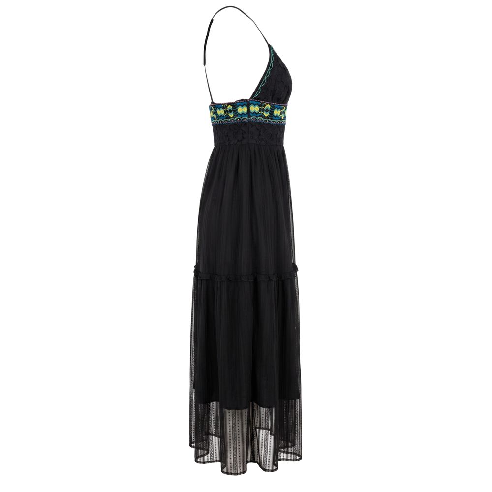 Black Cotton Women Dress