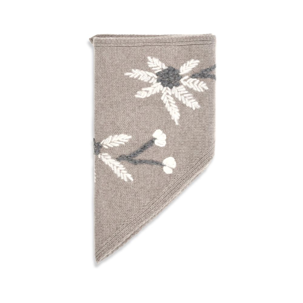 Beige Wool Oves Aries Scarf