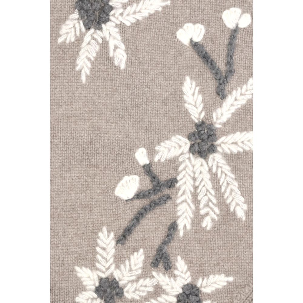 Beige Wool Oves Aries Scarf