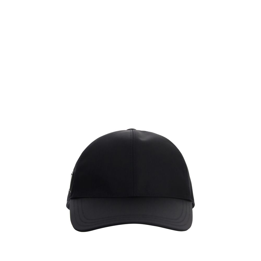 Black Recycled Polyamide Cap (Baseball Hat)