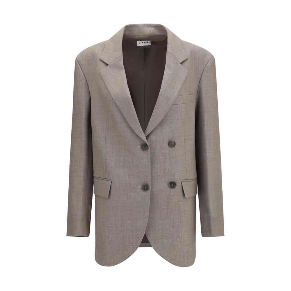 Beige Wool Oves Aries Blazer