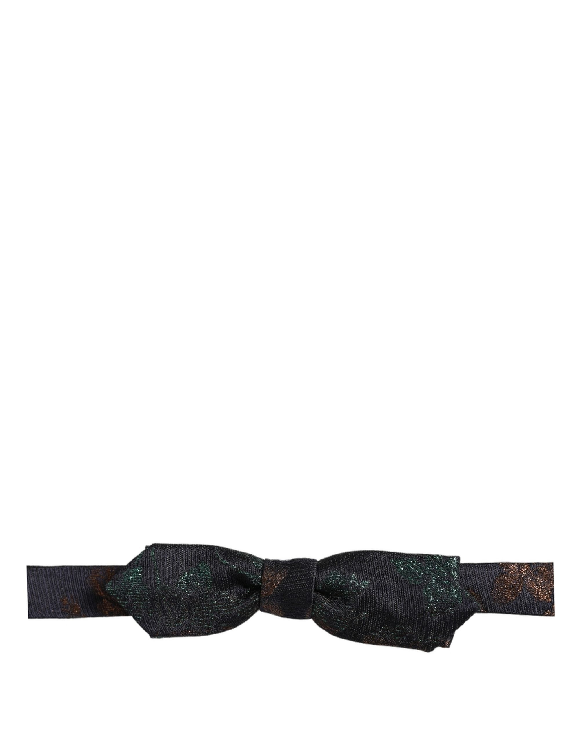 Men Multicolor 100% Silk Adjustable Neck Papillon Bow Tie