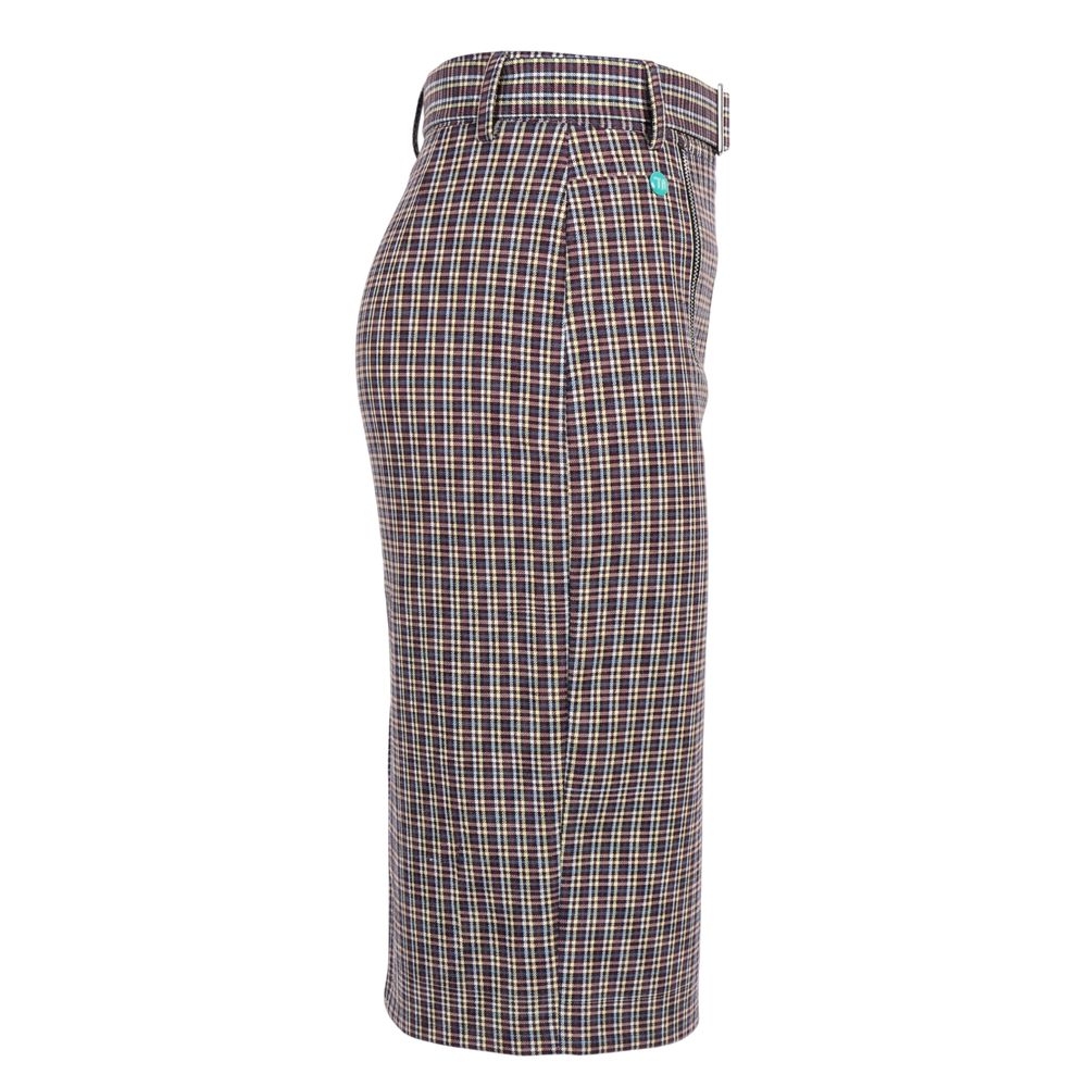 Black Cotton Women Skirt