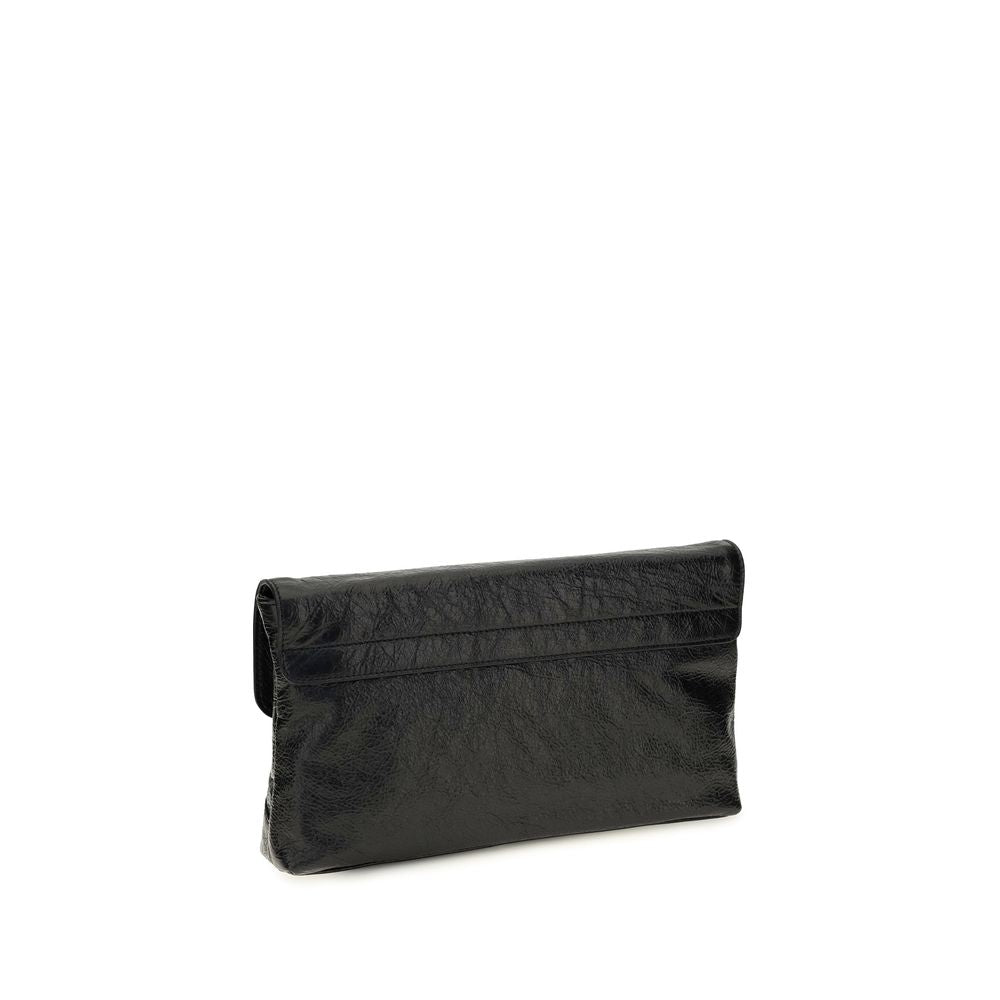 Black Lamb Ovis Aries Clutch Bag