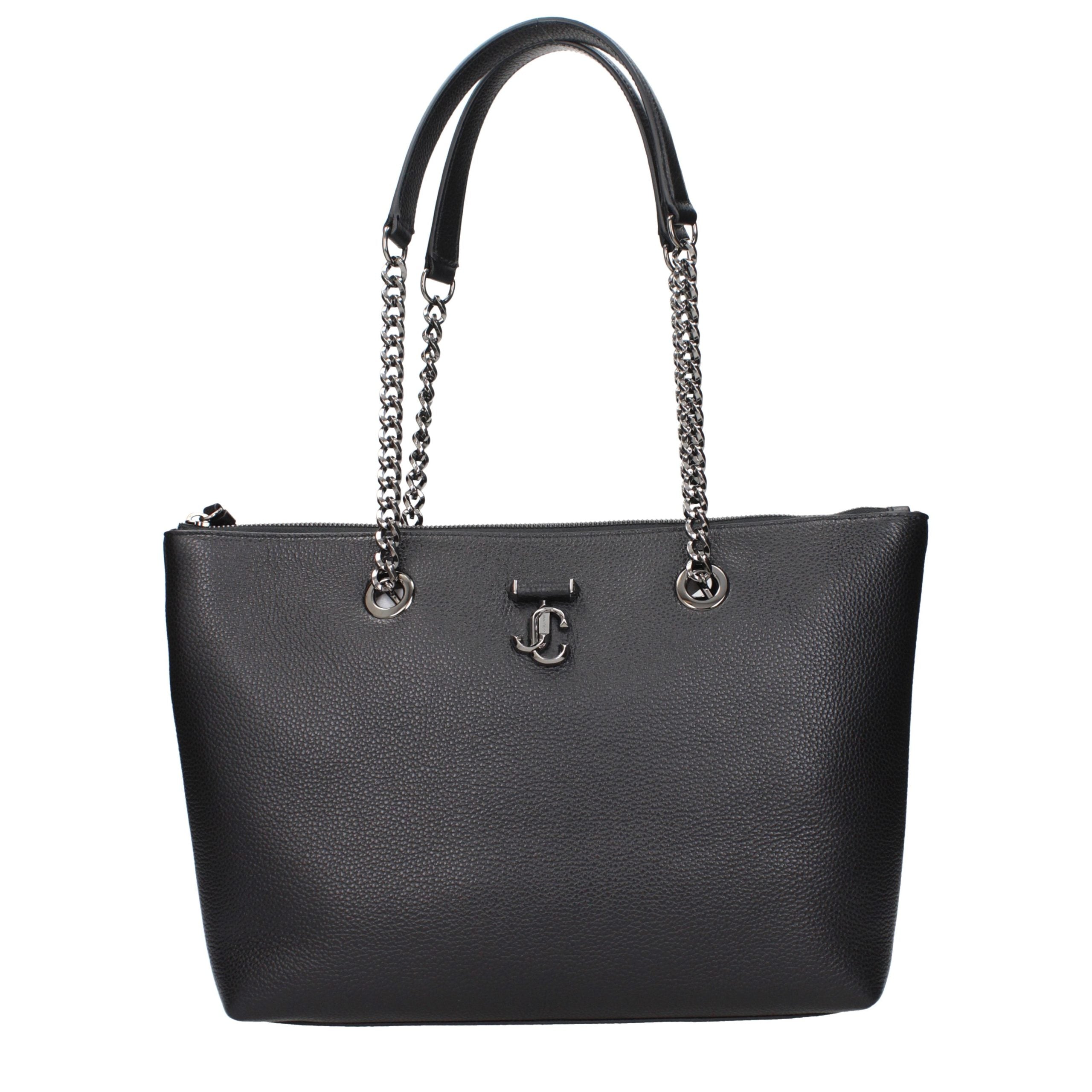 Black Leather Shoulder Bag