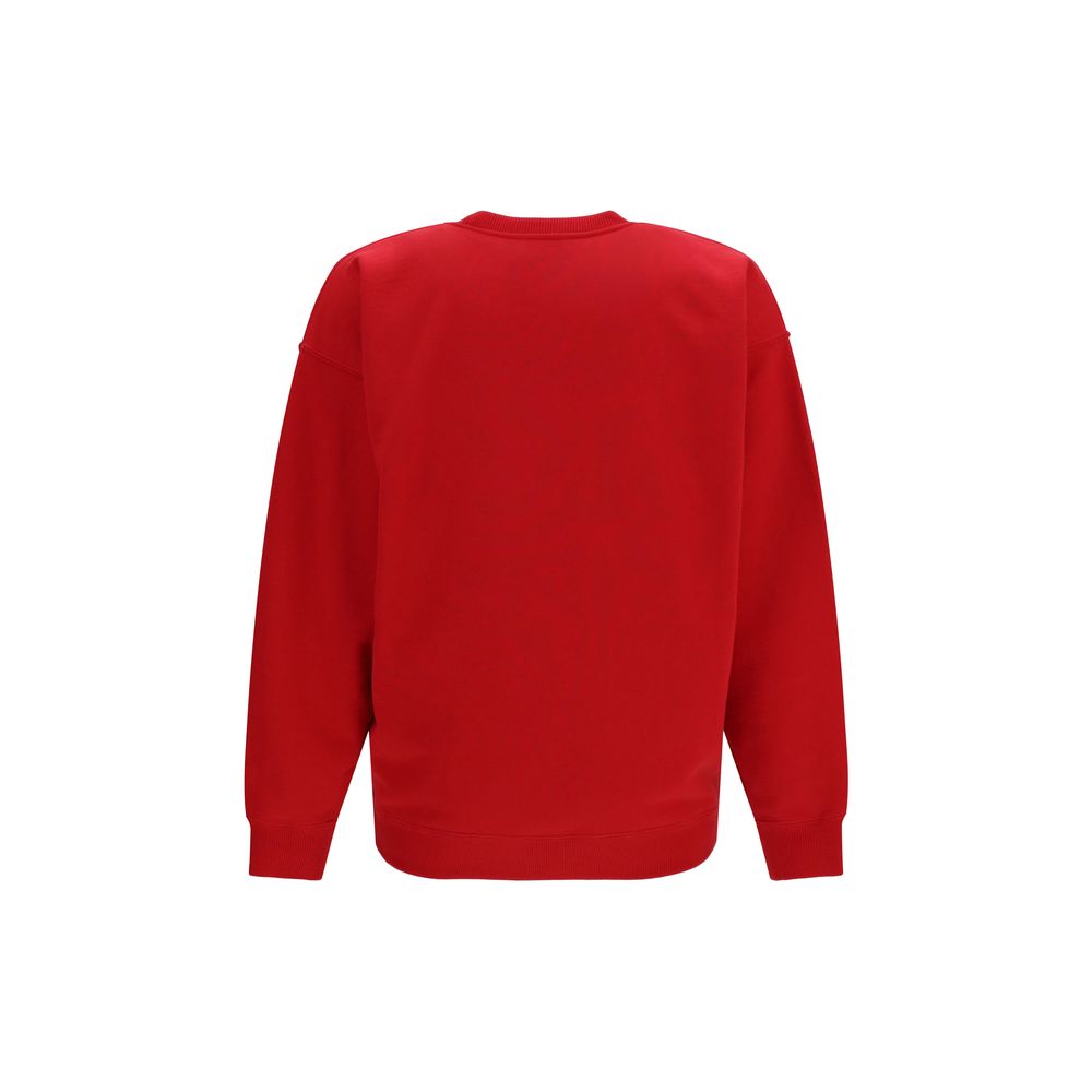 Red Cotton Sweatshirt