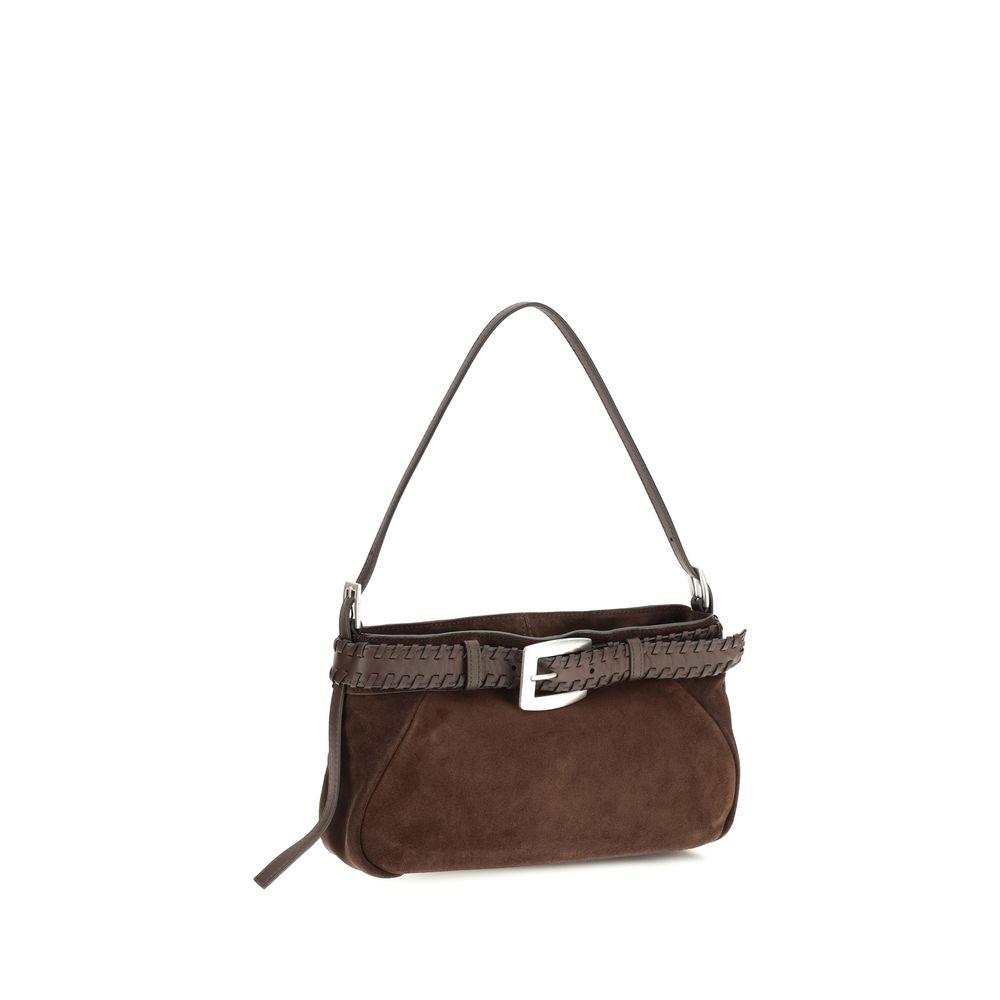 Brown Lamb Ovis Aries Shoulder Bag