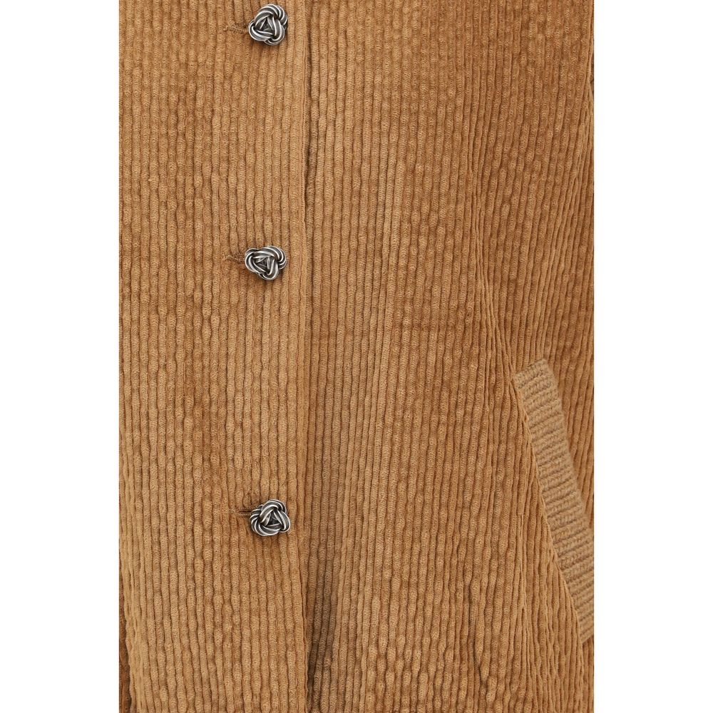 Brown Cotton Bomber