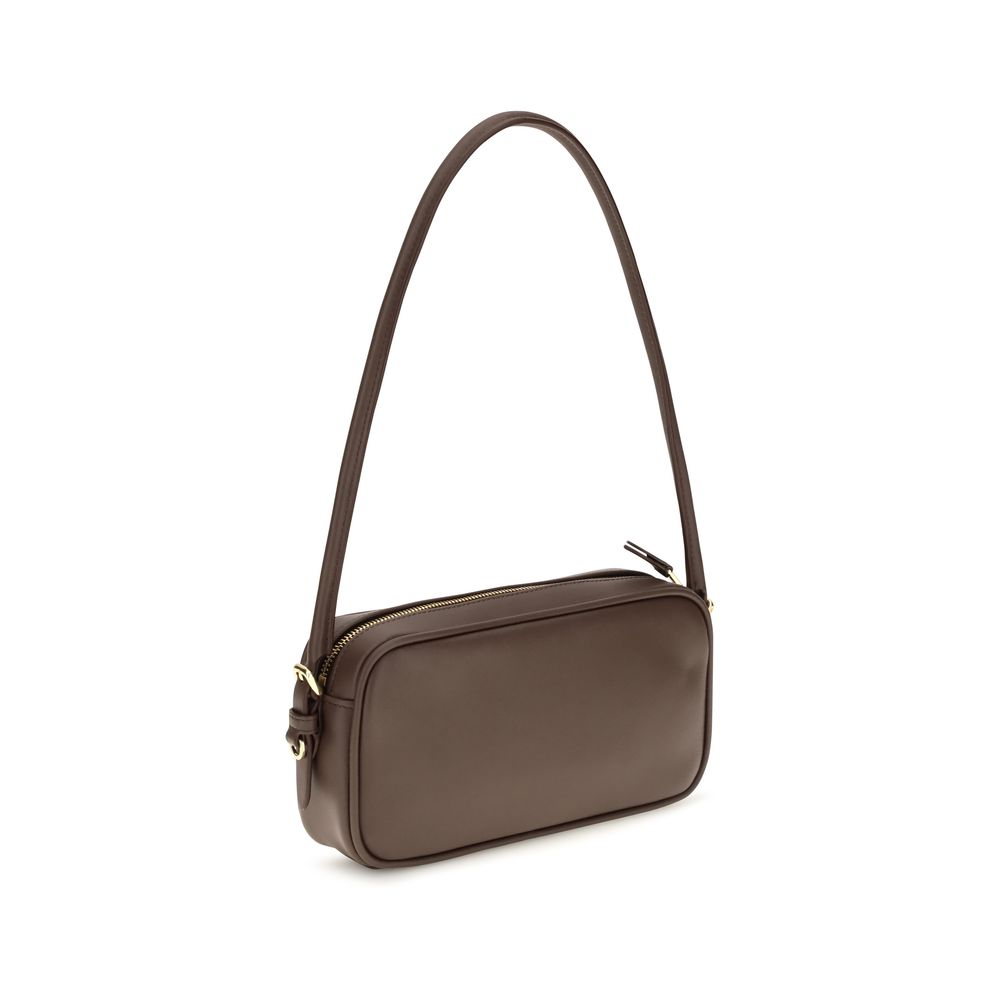 Brown Calf Leather Bos Taurus Shoulder Bag