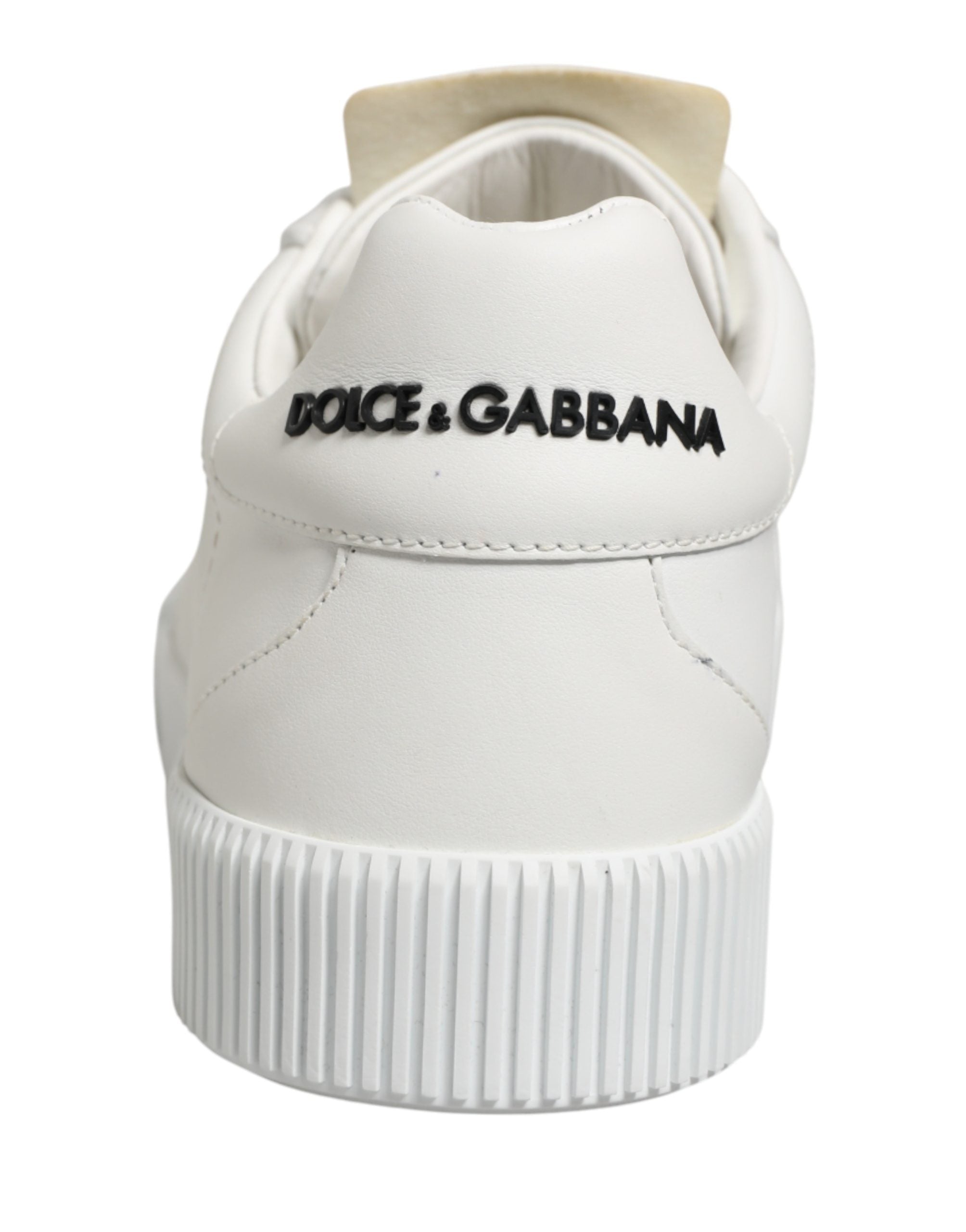 White Miami Leather Low Top Men Sneakers Shoes