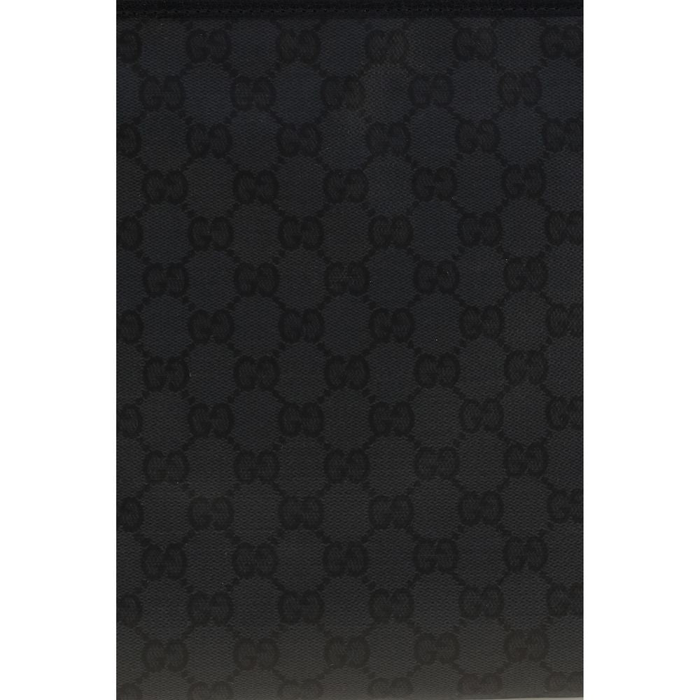 Black Cotton Shoulder Bag