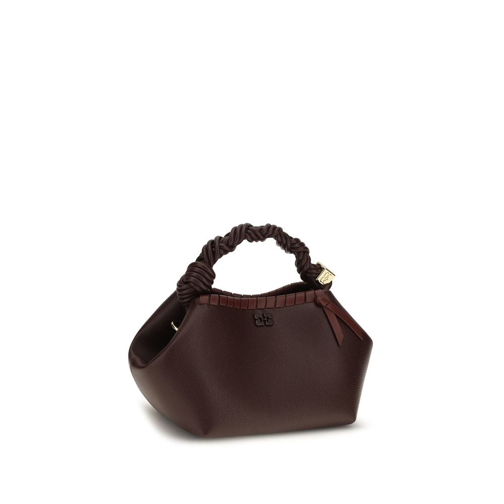Brown Recycled Leather Shoulder Bag