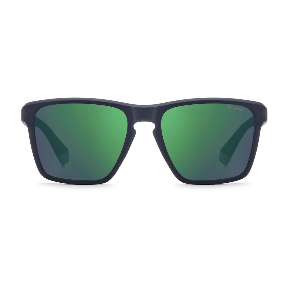 Blue Polycarbonate Sunglasses