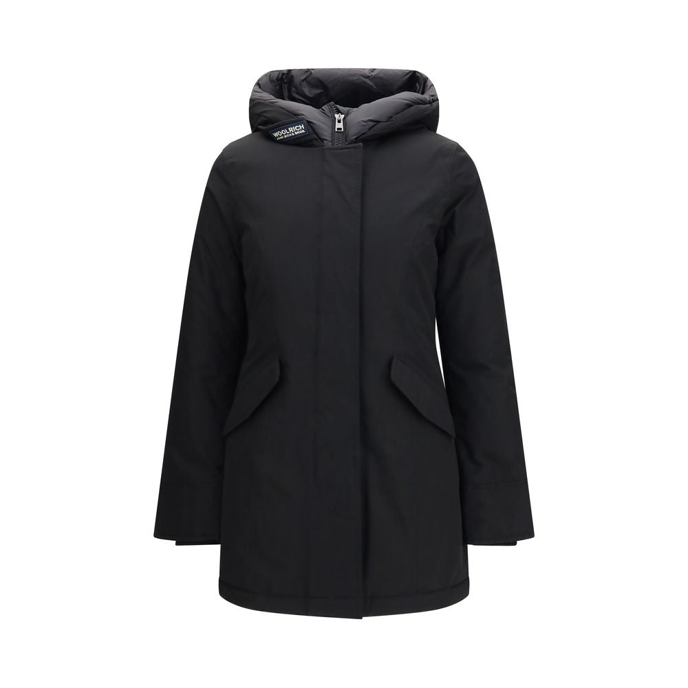 Black Cotton Parka