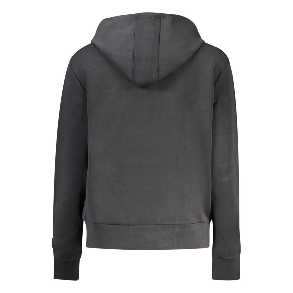 Black Polyester Women's Hoodie