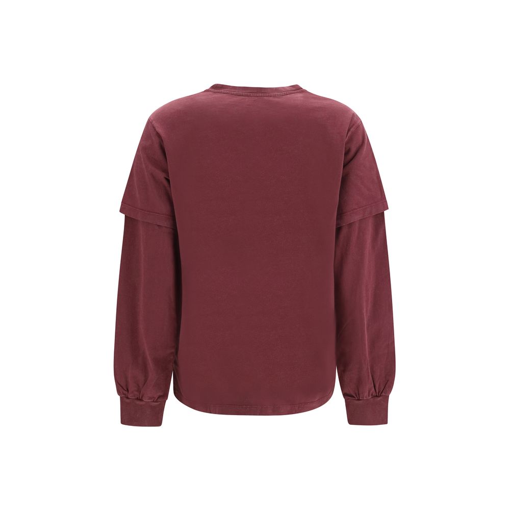 Bordeaux Cotton Sweatshirt