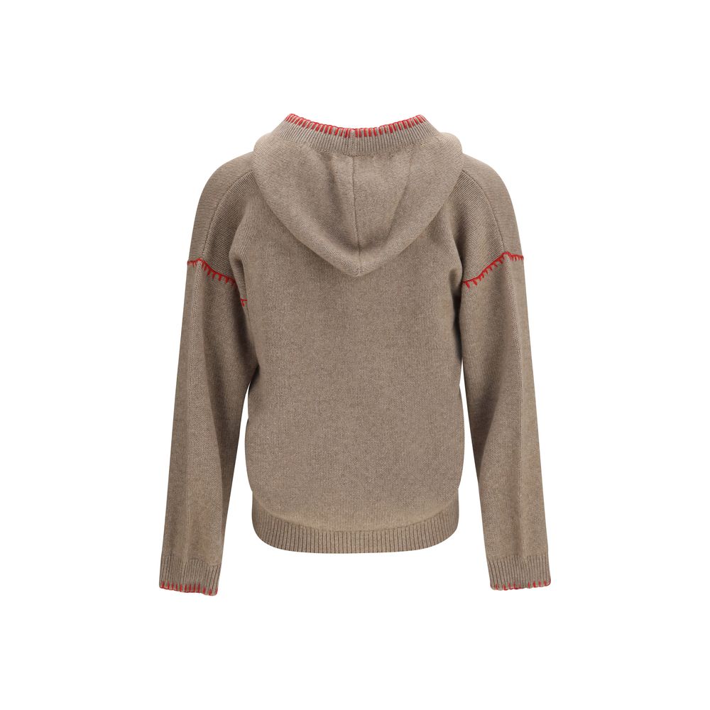 Brown Cashmere Sweatshirt