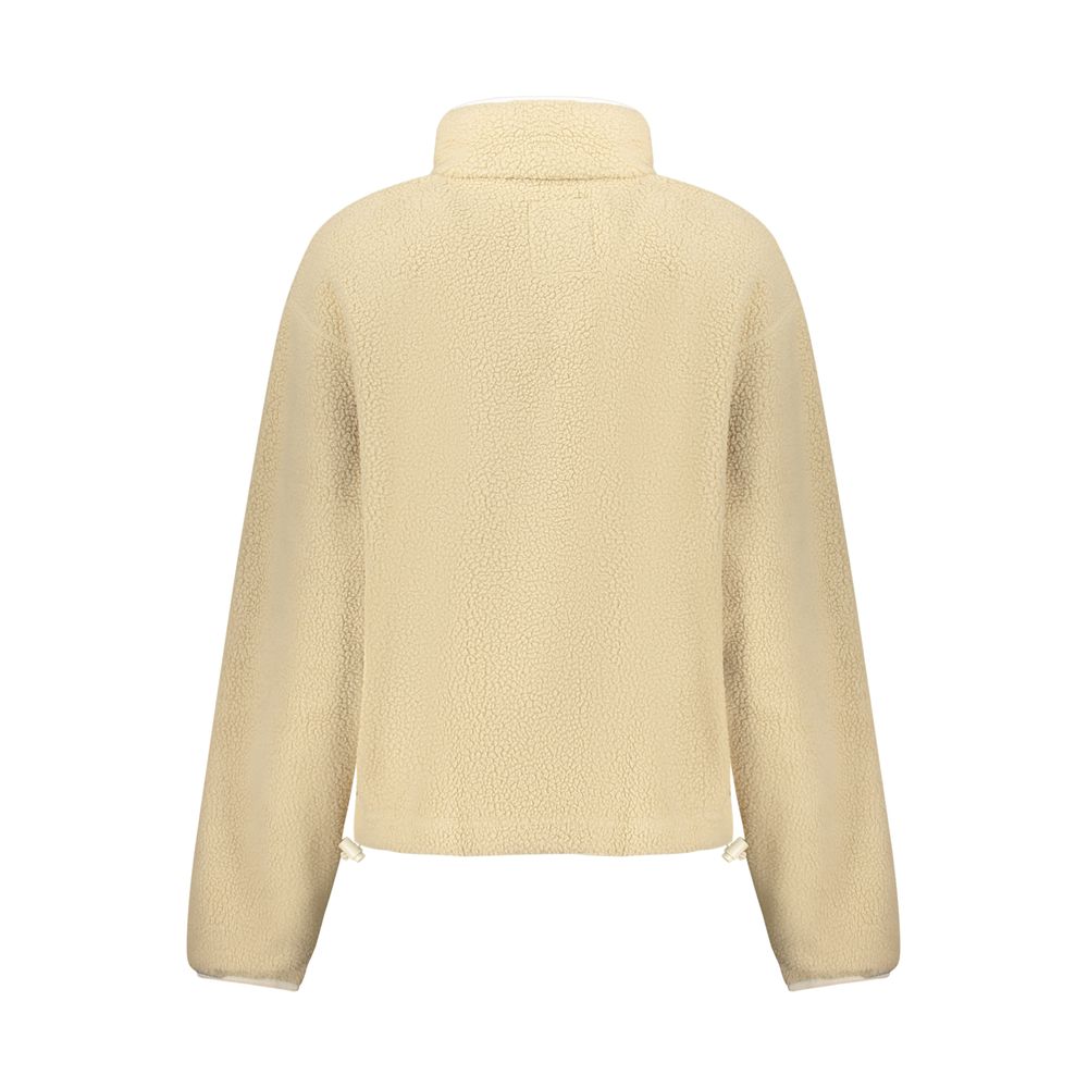 Beige Polyester Women's Sweatshirt