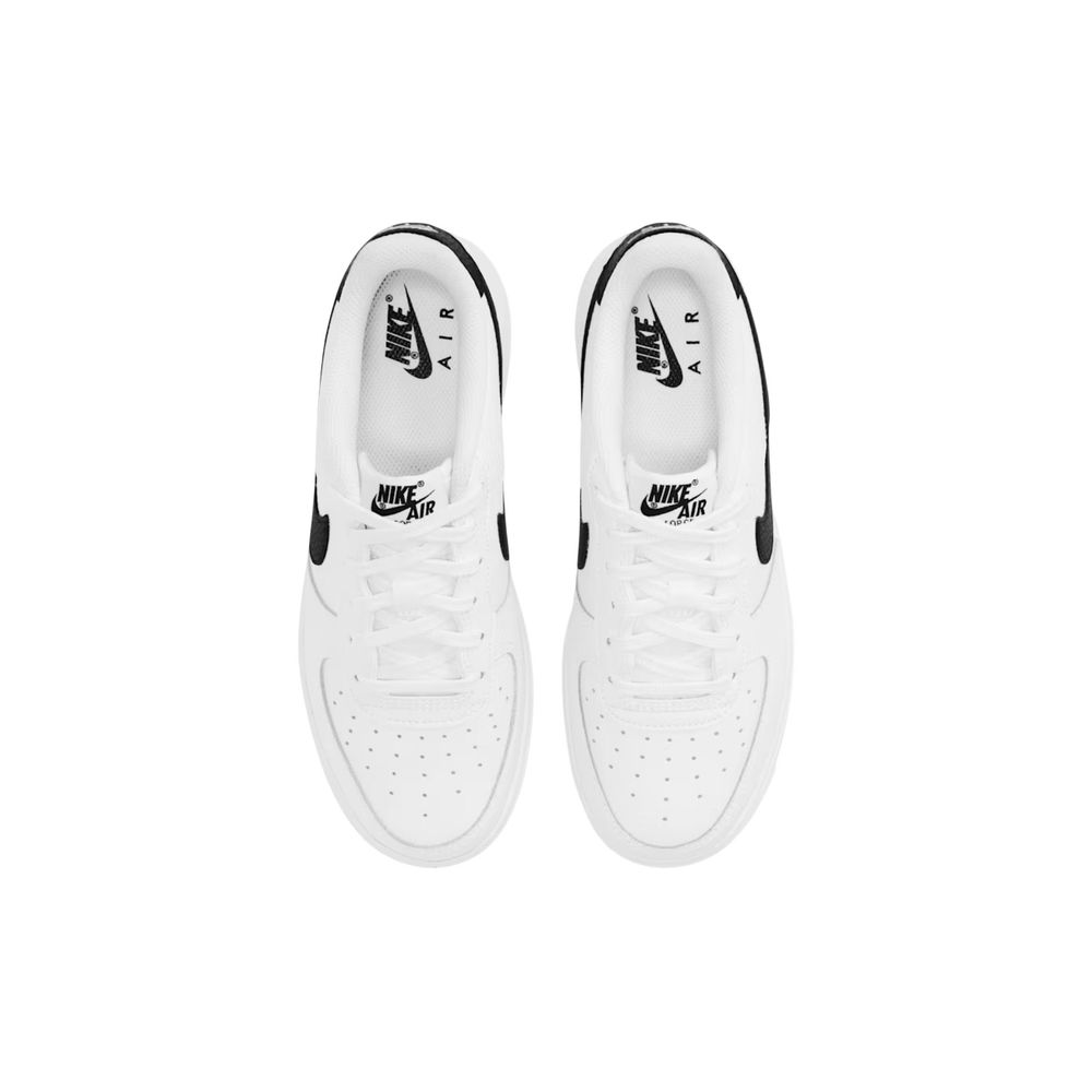 White Leather Low Top Sneakers