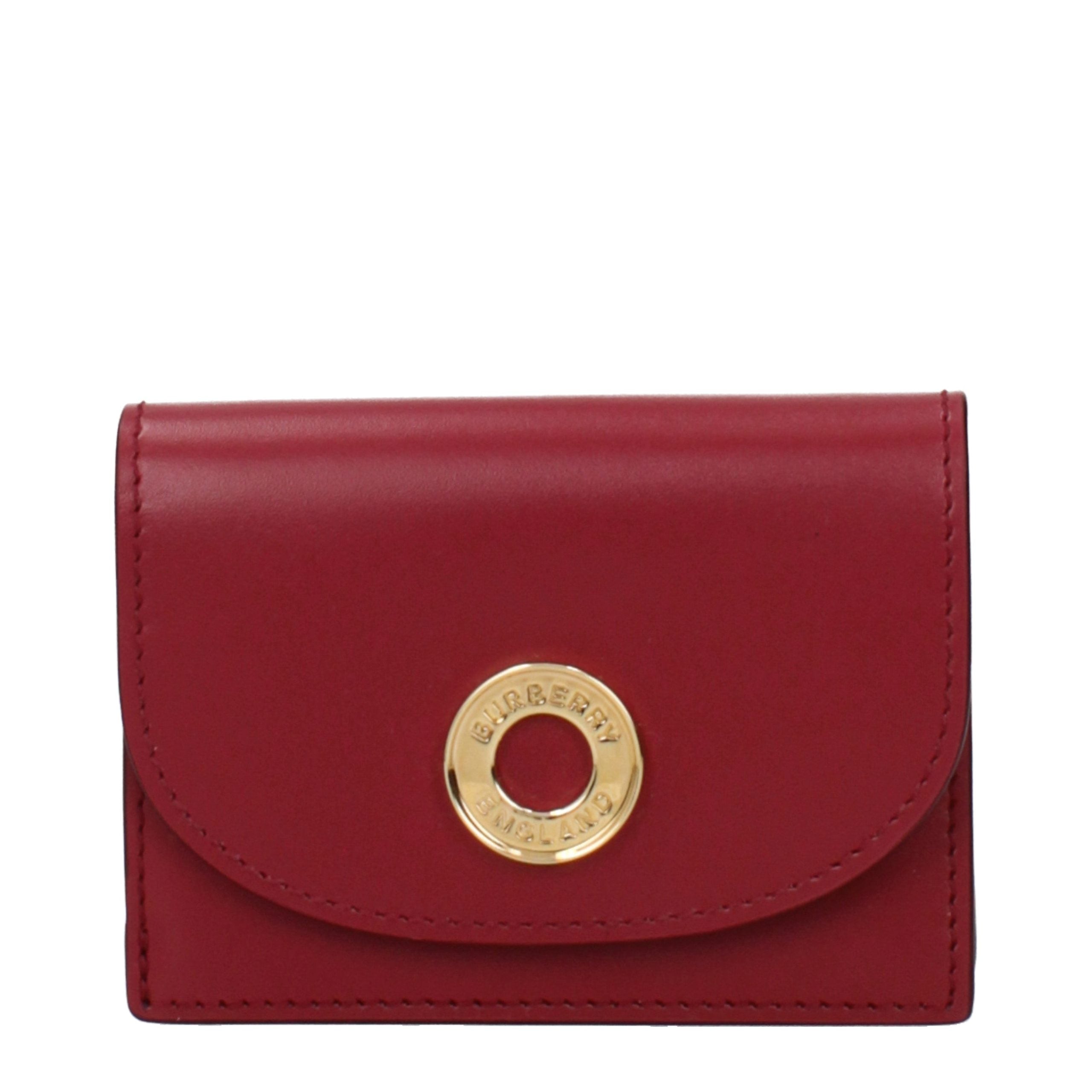 Pink Leather Cardholder