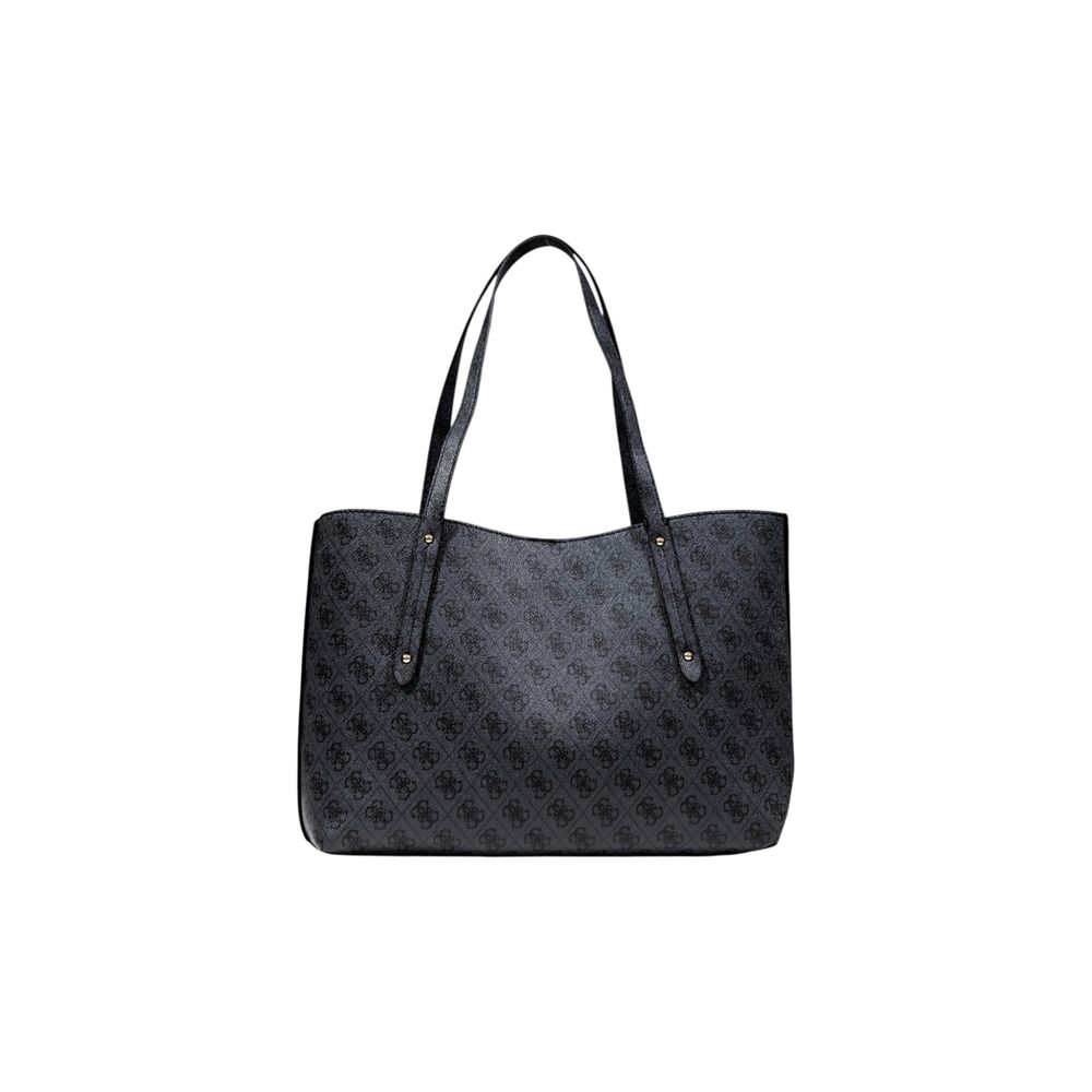 Gray Polyethylene Handbag
