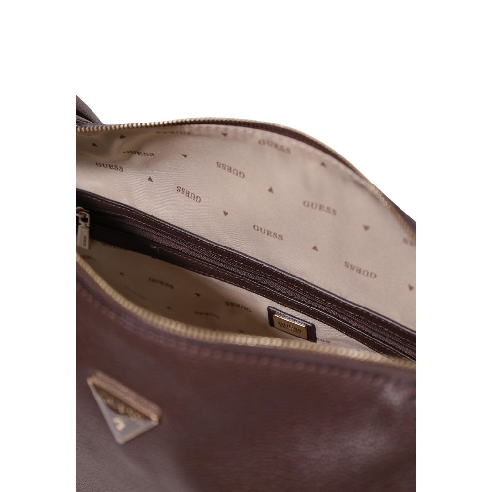 Brown Polyethylene Handbag