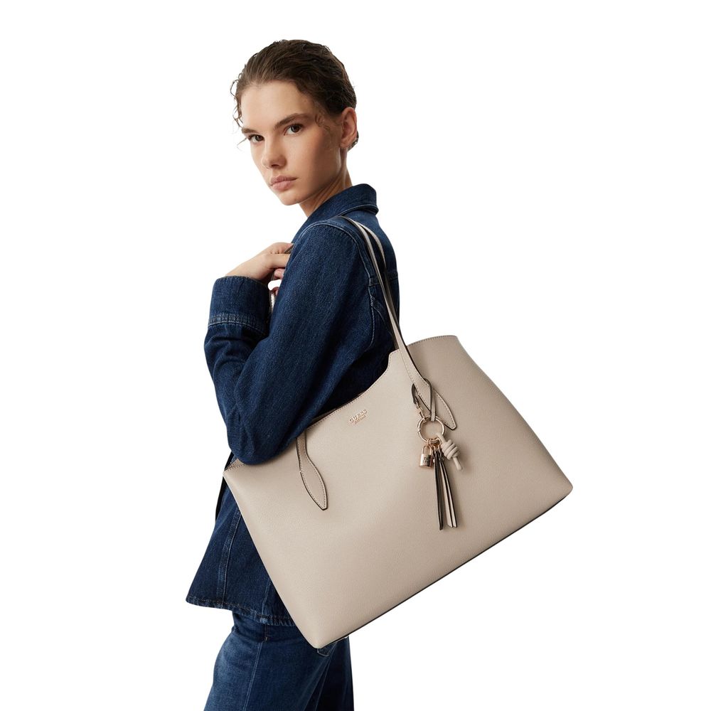 Gold Polyethylene Handbag
