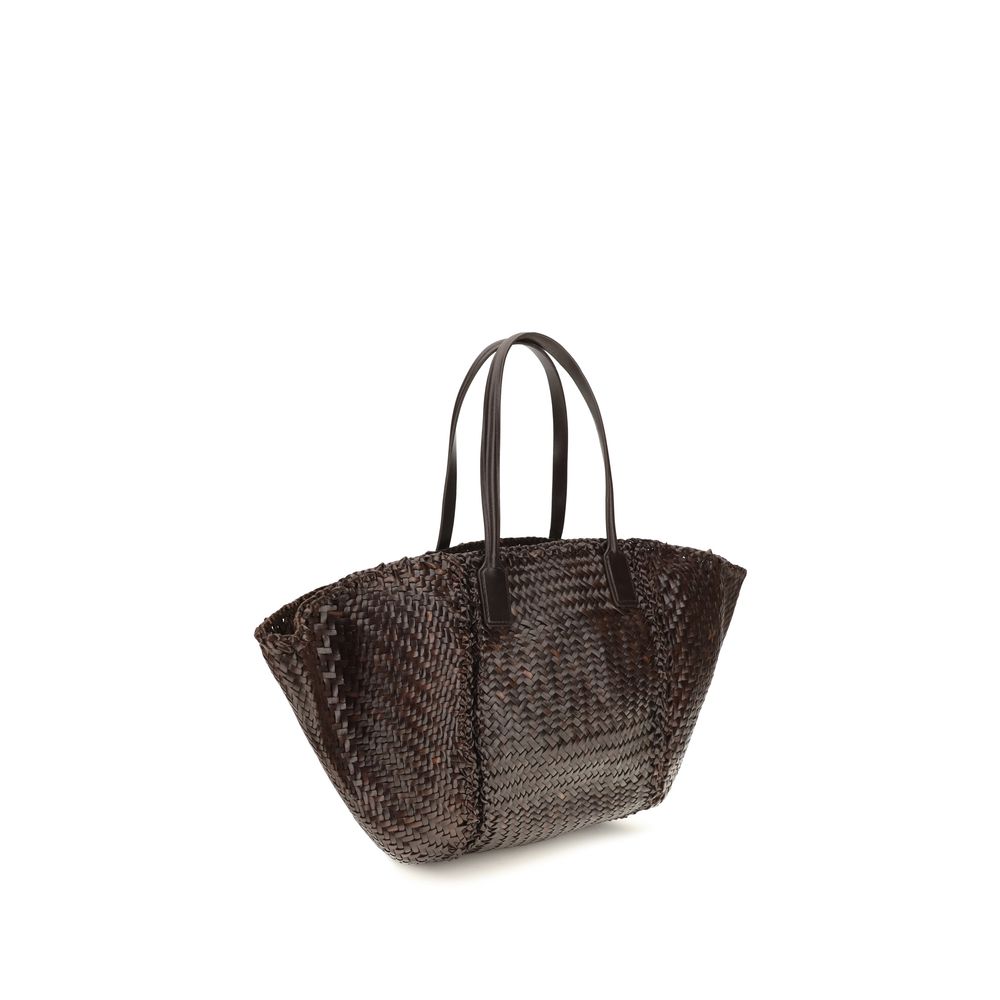 Brown Calf Leather Bos Taurus Handbag