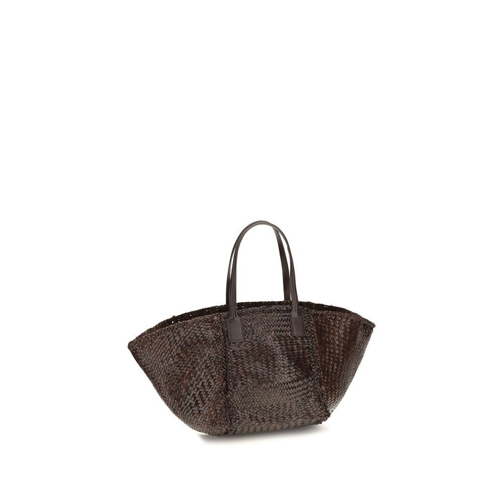 Brown Calf Leather Bos Taurus Handbag