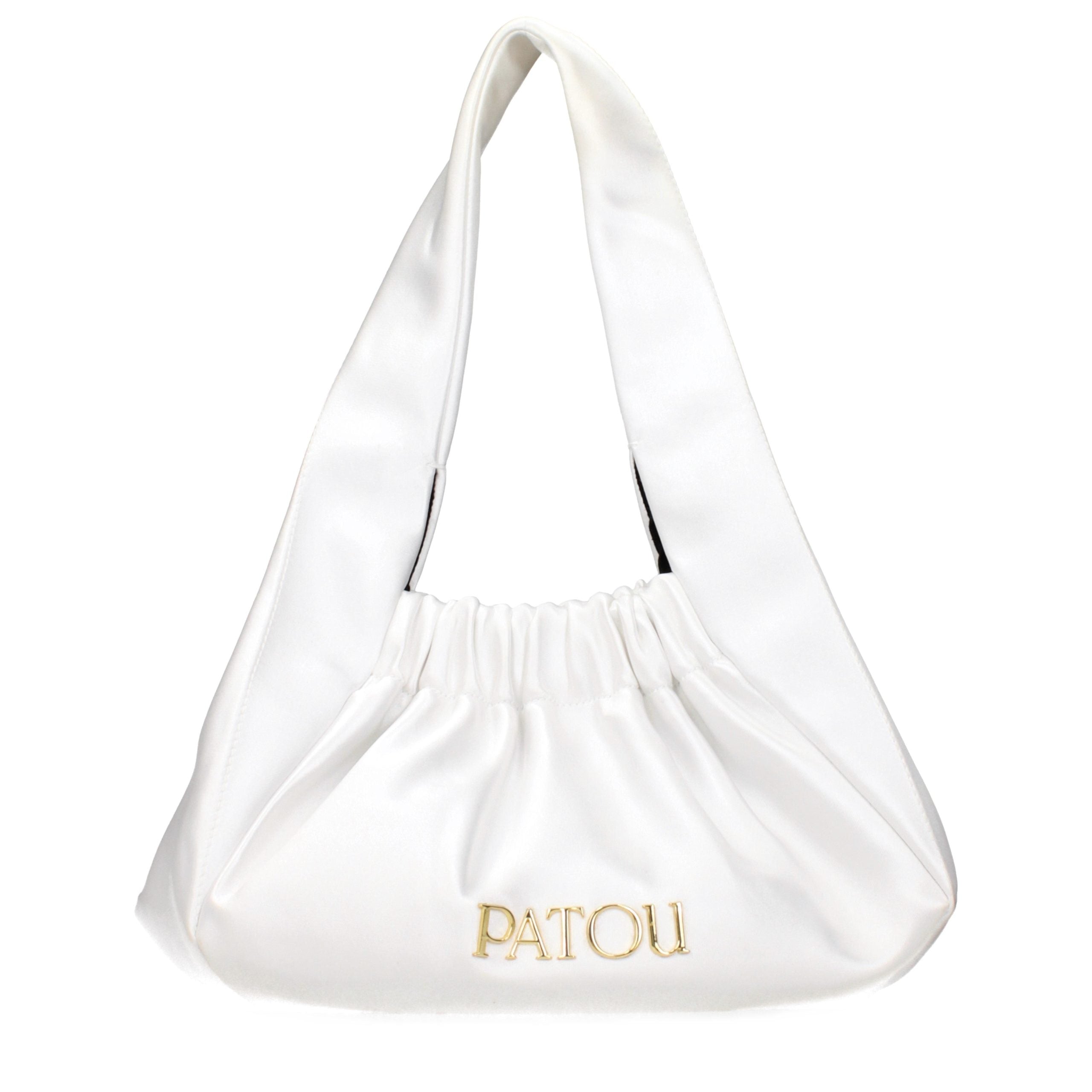 White Fabric Handbag
