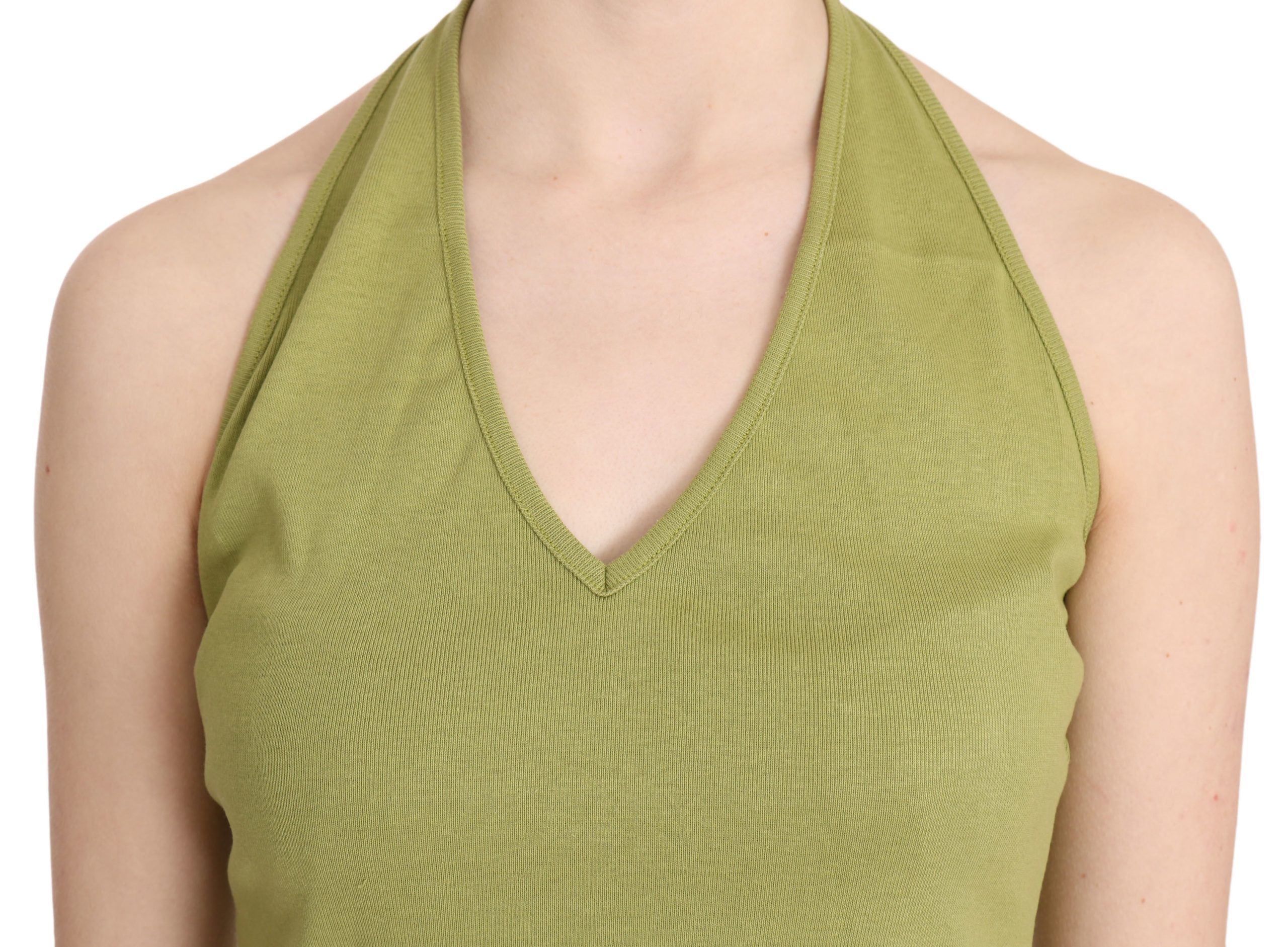 Chic Halter Sleeveless Casual Tank Top - ventzia