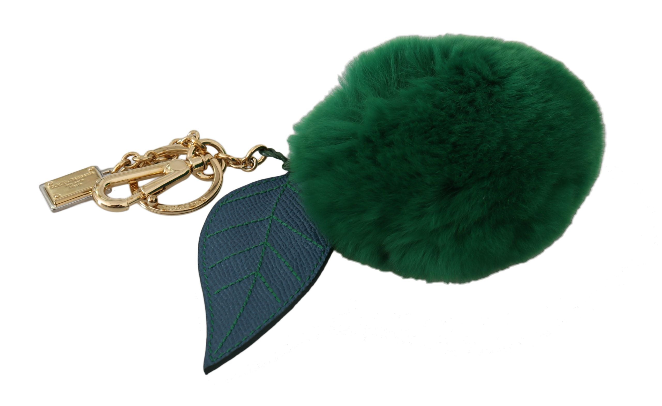 Elegant Tricolor Fur Ball Keychain - ventzia