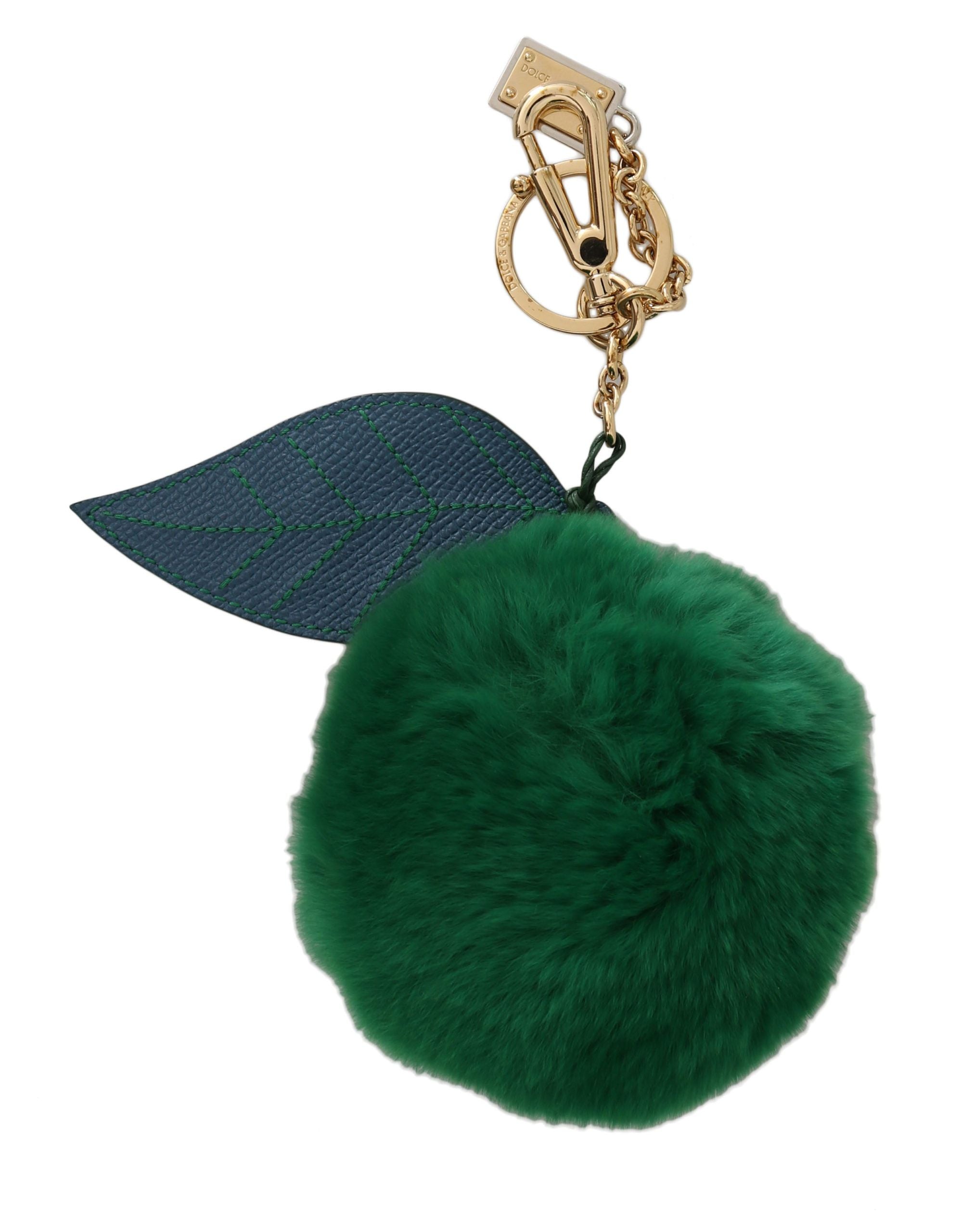 Elegant Tricolor Fur Ball Keychain - ventzia