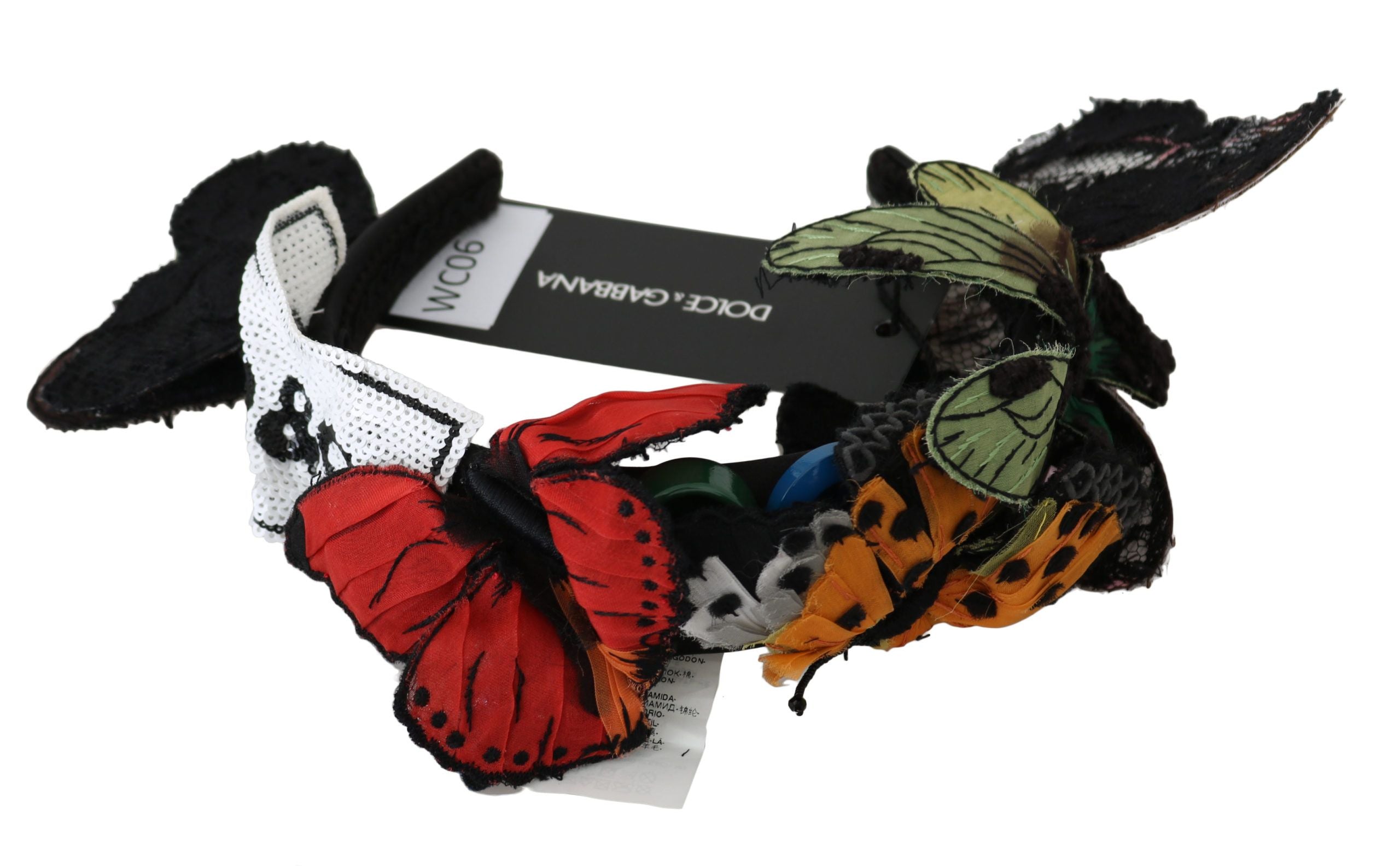 Elegant Floral Silk Headband Diadem - ventzia